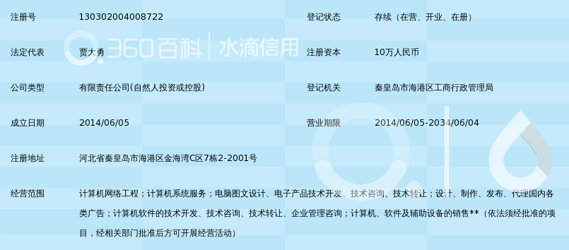 秦皇岛商之翼网络科技_360百科