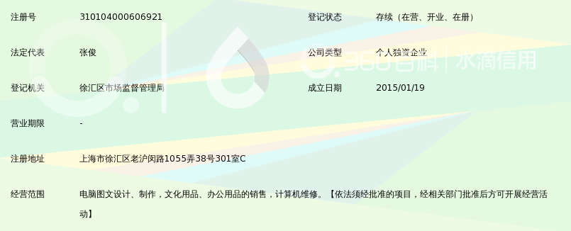 上海沁俊电脑图文制作工作室_360百科